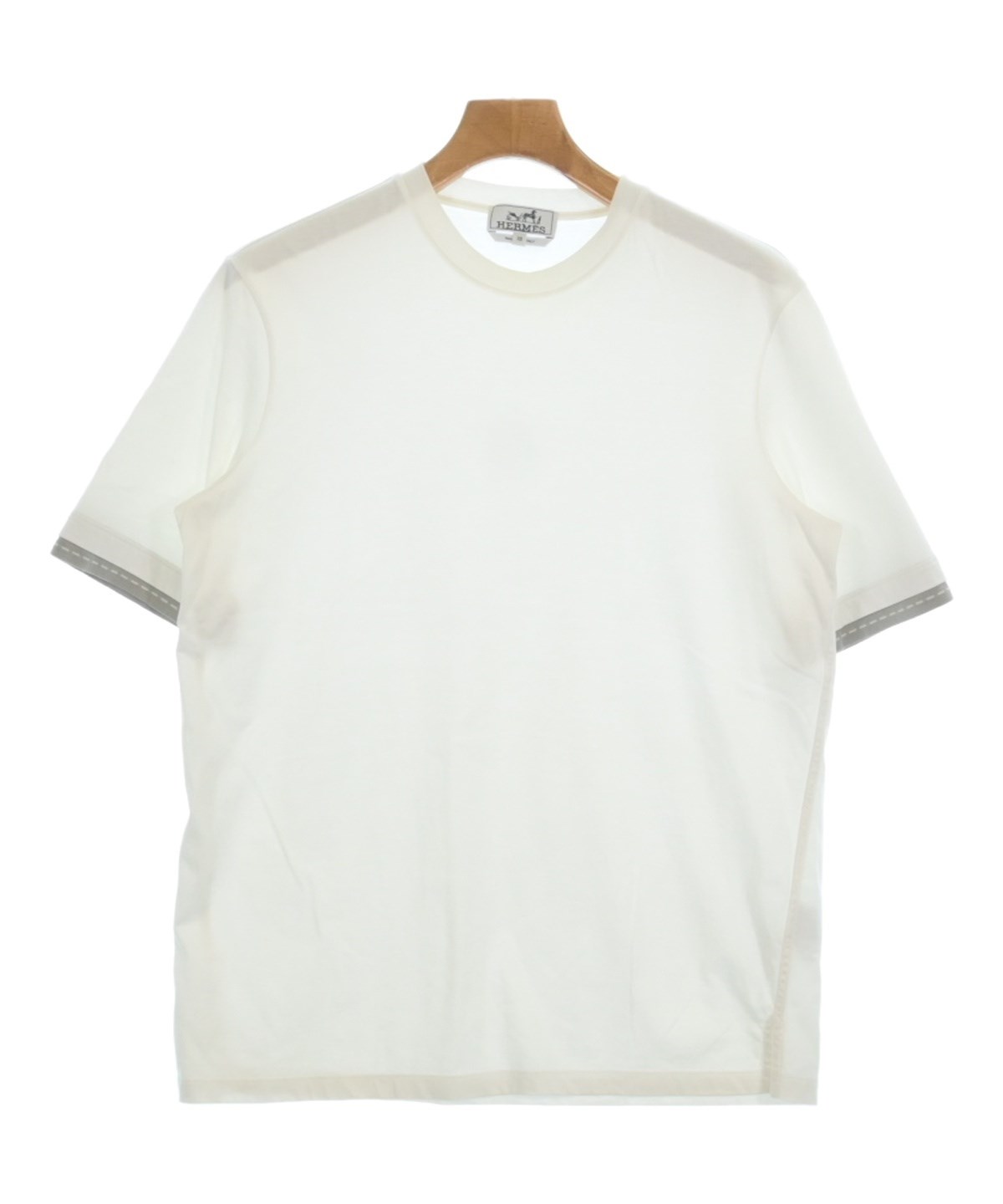 HERMES（エルメス）Tシャツ・カットソー 白 サイズ:XS メンズ