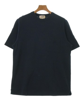 HERMES（エルメス）Tシャツ・カットソー 紺 サイズ:XL メンズ