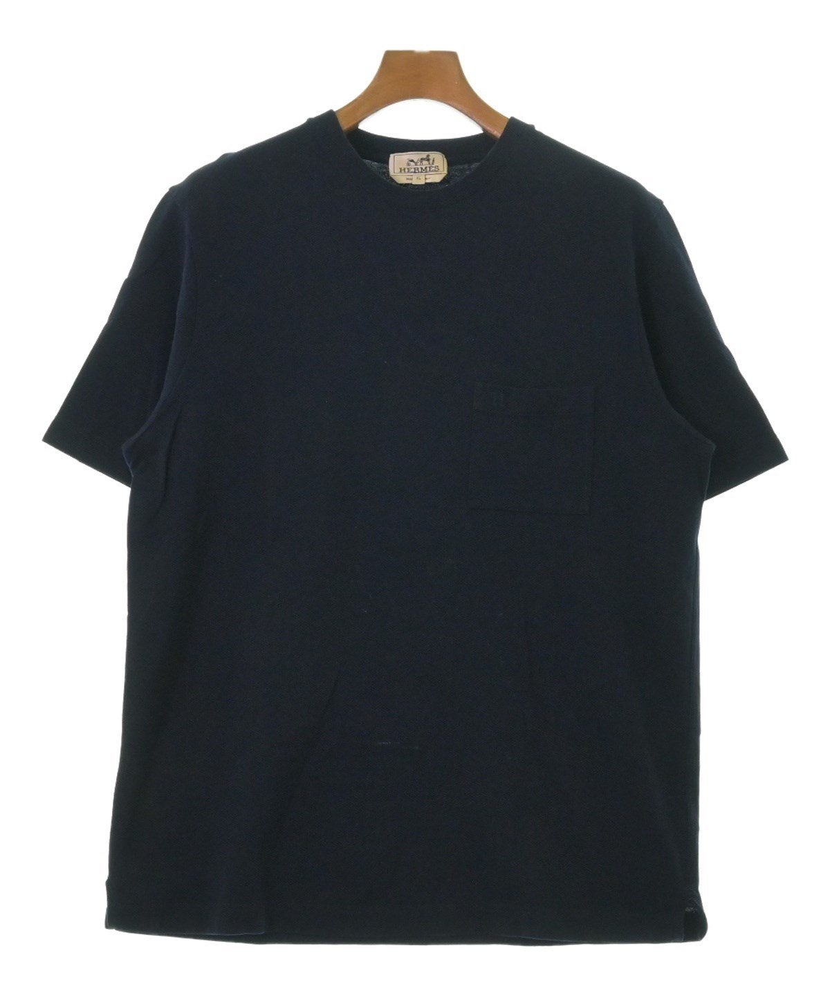 HERMES（エルメス）Tシャツ・カットソー 紺 サイズ:XL メンズ