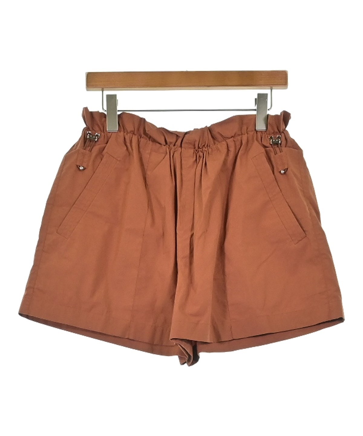 HERMES（エルメス）ショートパンツ オレンジ サイズ:36(XS位