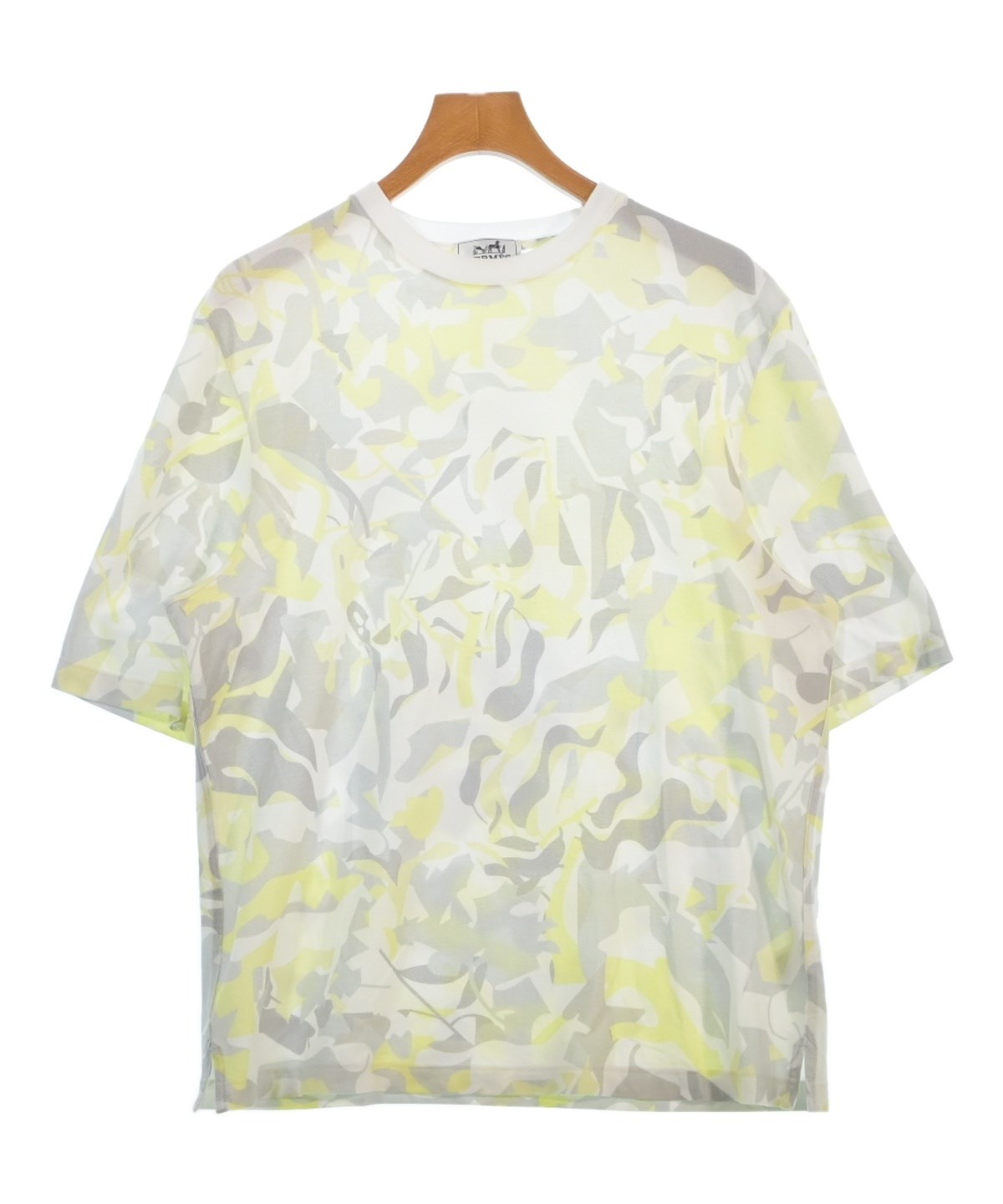 【普段着に☆人気】HERMES Tシャツ HERMES（エルメス）Tシャツ・カットソー 紺 サイズ:M メンズ