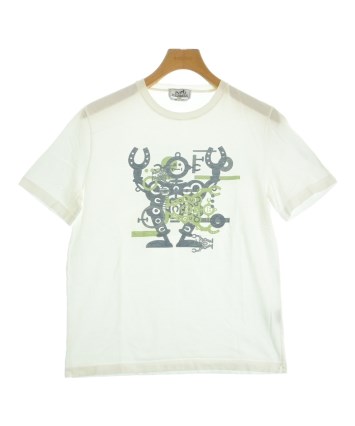 HERMES - HERMES エルメス Tシャツ・カットソー S アイボリーx赤(総柄) 【古着】【中古】 楽天市場】エルメス Tシャツ（Tシャツ・カットソー｜トップス