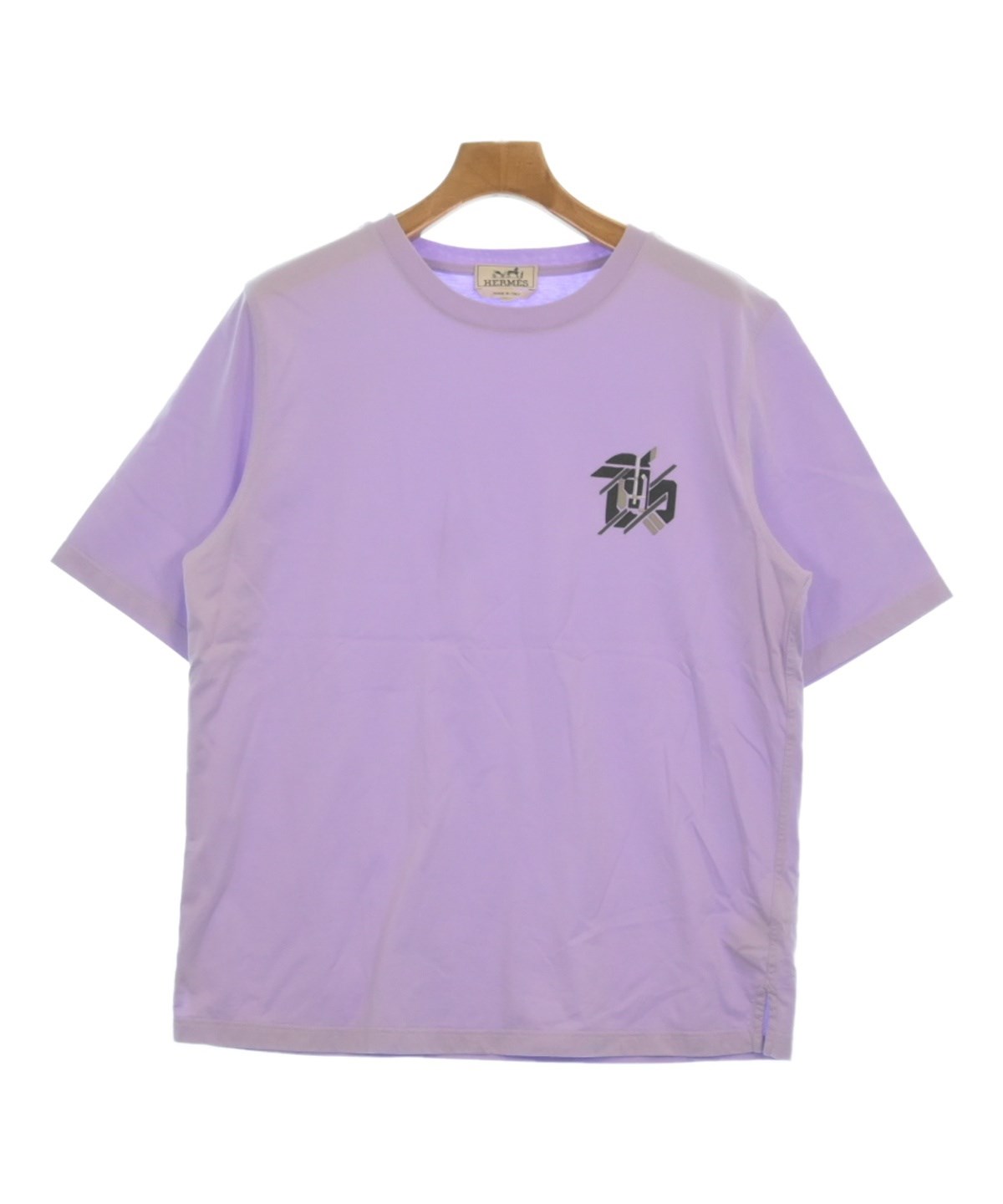 HERMES（エルメス）Tシャツ・カットソー 紫 サイズ:S メンズ