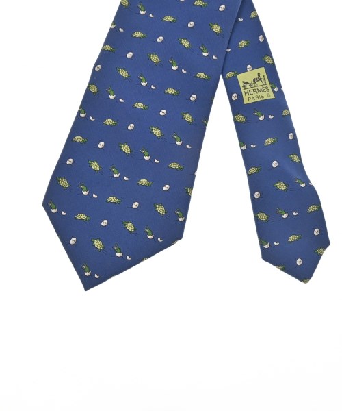HERMES（エルメス）ネクタイ 紺 サイズ:- メンズ/2200621816181