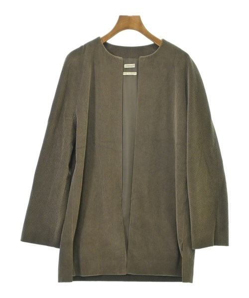 エルメス(HERMES)のHERMES ノーカラージャケット