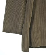 HERMES（エルメス）ノーカラージャケット 茶 サイズ:36(XS位) レディース/2200622986029