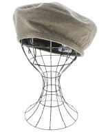 HERMES（エルメス）ハンチング・ベレー帽 グレー サイズ:58cm レディース/2200623034088