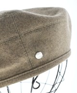 HERMES（エルメス）ハンチング・ベレー帽 グレー サイズ:58cm レディース/2200623034088