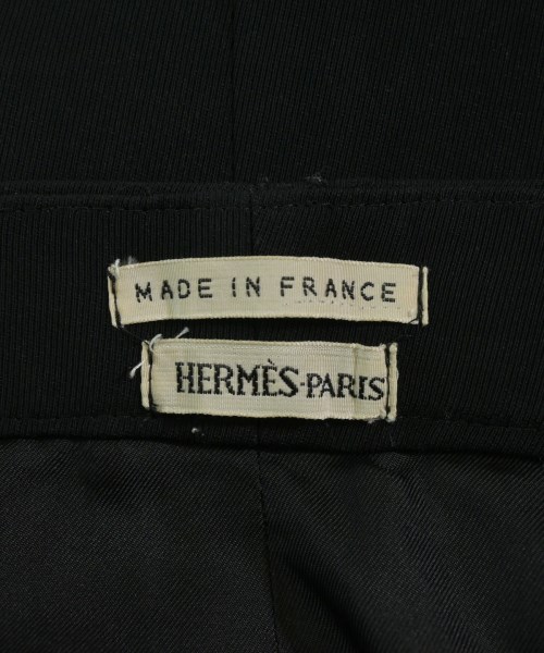 HERMES（エルメス）ひざ丈スカート 黒 サイズ:40(M位) レディース/2200623044018