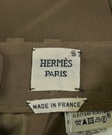 HERMES（エルメス）ひざ丈スカート 茶 サイズ:34(XS位) レディース/2200623044032