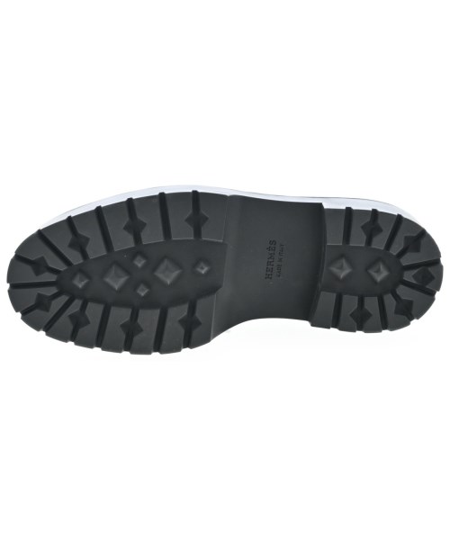 HERMES（エルメス）モカシン/デッキシューズ 黒 サイズ:EU35(21.5cm位) レディース/2200623231050