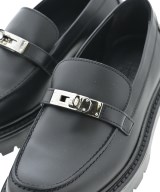 HERMES（エルメス）モカシン/デッキシューズ 黒 サイズ:EU35(21.5cm位) レディース/2200623231050