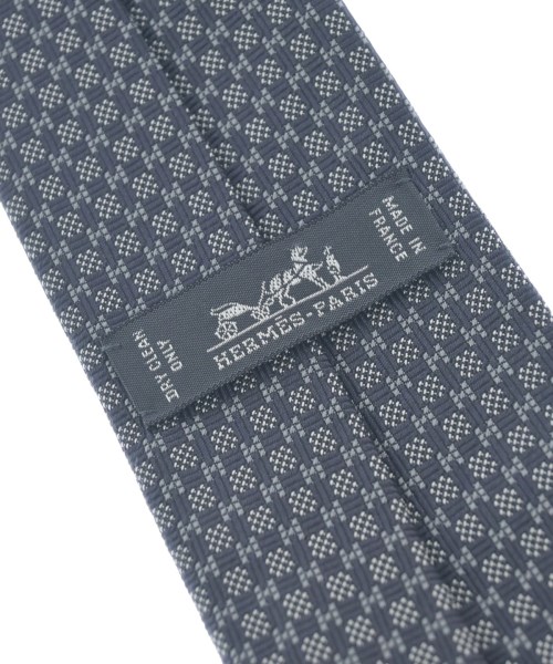 HERMES（エルメス）ネクタイ グレー サイズ:- メンズ/2200611648396