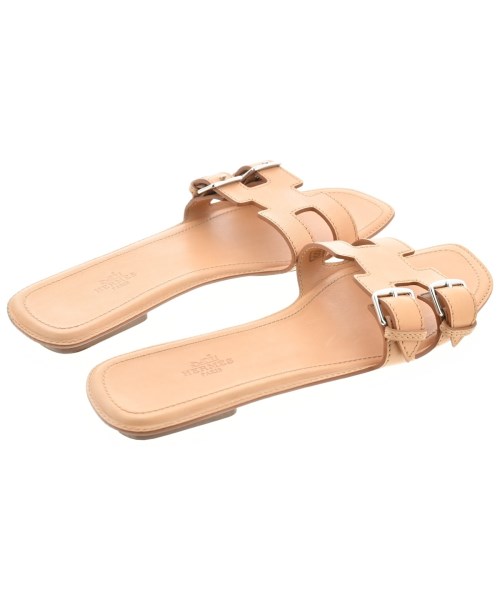 HERMES（エルメス）サンダル ベージュ サイズ:EU40(26.5cm位) レディース/2200622736020