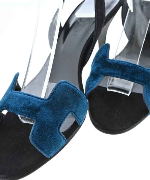 HERMES（エルメス）サンダル 青 サイズ:EU36(22.5cm位) レディース/2200623321034