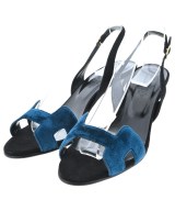HERMES（エルメス）サンダル 青 サイズ:EU36(22.5cm位) レディース/2200623321034