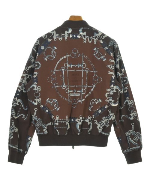 HERMES（エルメス）ブルゾン 茶 サイズ:50(XL位) メンズ/2200624045014