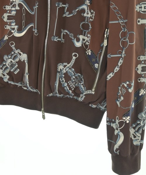 HERMES（エルメス）ブルゾン 茶 サイズ:50(XL位) メンズ/2200624045014