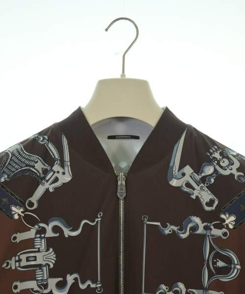 HERMES（エルメス）ブルゾン 茶 サイズ:50(XL位) メンズ/2200624045014
