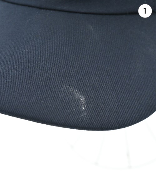 HERMES（エルメス）キャップ 紺 サイズ:59 メンズ/2200624462194