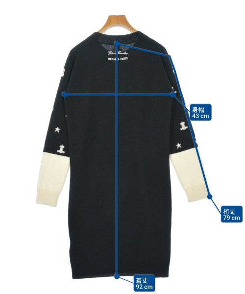 HERMES（エルメス）ワンピース 黒 サイズ:36(XS位) レディース/2200624766056