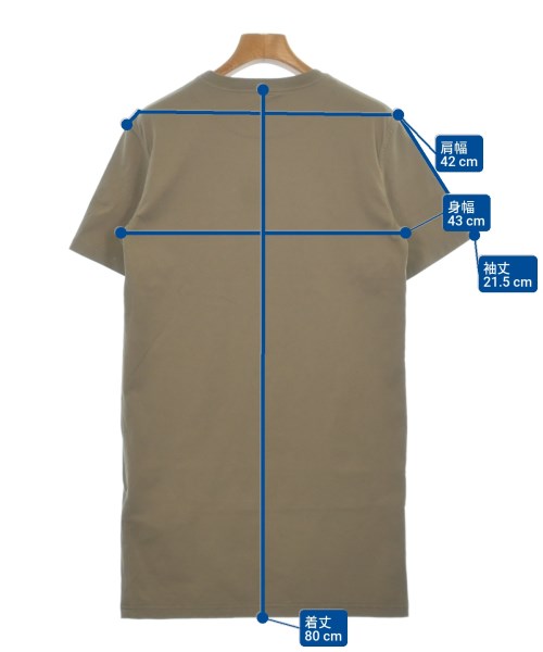 HERMES（エルメス）ワンピース ベージュ サイズ:34(XXS位) レディース/2200624766087