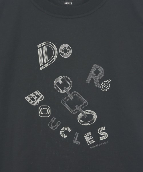 HERMES（エルメス）Tシャツ・カットソー 黒 サイズ:34(XXS位) レディース/2200624766100