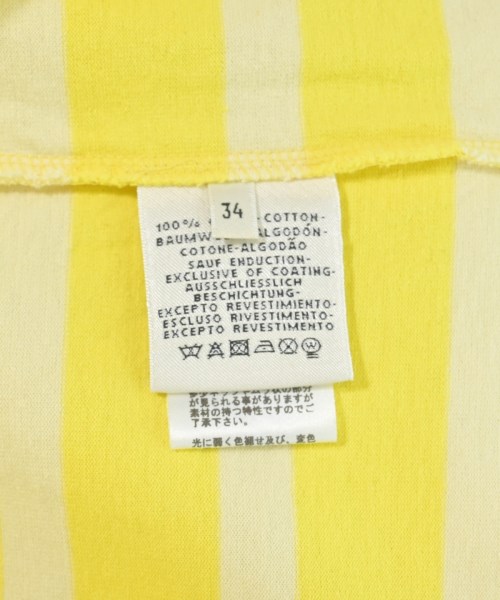HERMES（エルメス）Tシャツ・カットソー 黄 サイズ:34(XXS位) レディース/2200624766117