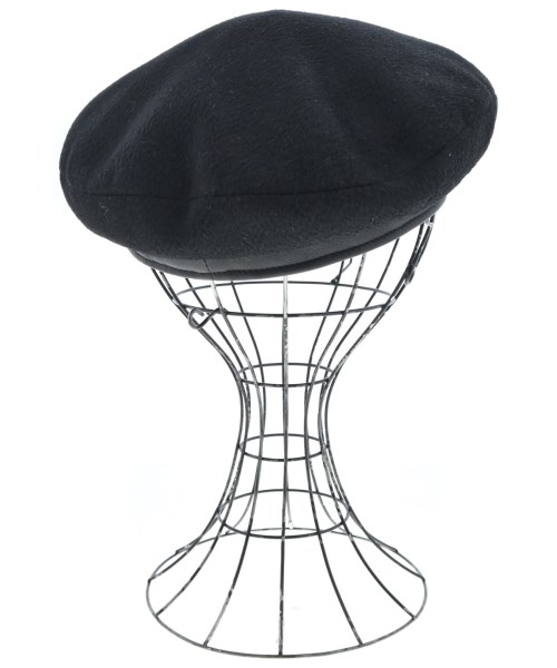 HERMES（エルメス）ハンチング・ベレー帽 黒 サイズ:57 レディース/2200624766179