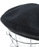 HERMES（エルメス）ハンチング・ベレー帽 黒 サイズ:57 レディース/2200624766179