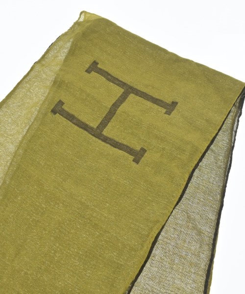 HERMES（エルメス）ストール 黄 サイズ:- メンズ/2200625311033