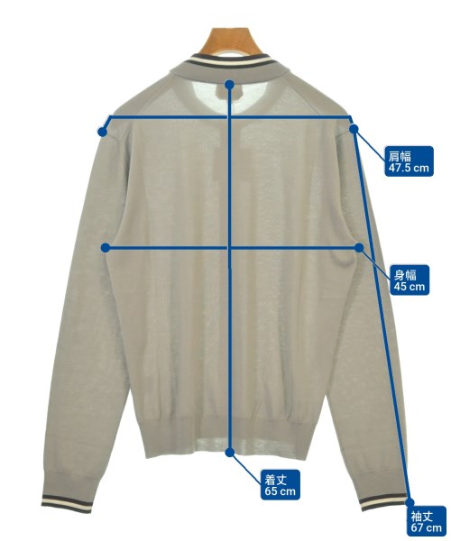 HERMES（エルメス）ニット・セーター グレー サイズ:M メンズ/2200625354078