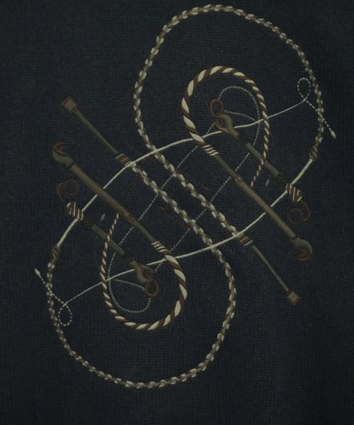 HERMES（エルメス）ニット・セーター 紺 サイズ:M メンズ/2200625354108