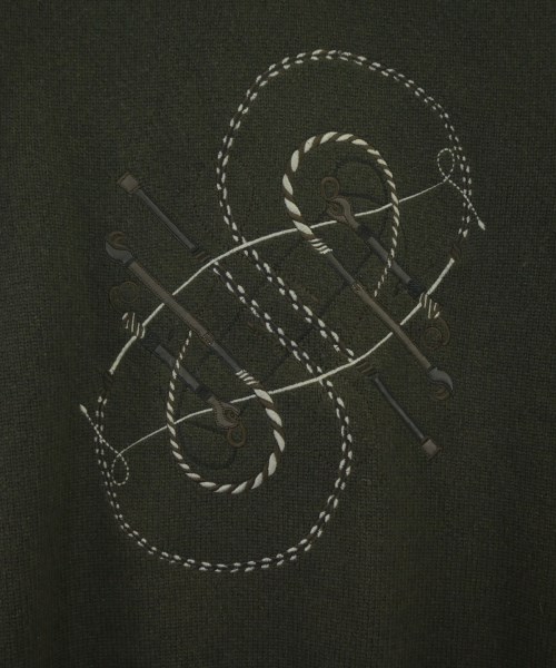 HERMES（エルメス）ニット・セーター 緑 サイズ:M メンズ/2200625354115