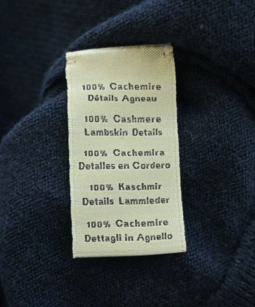 HERMES（エルメス）ニット・セーター 紺 サイズ:M メンズ/2200625354139