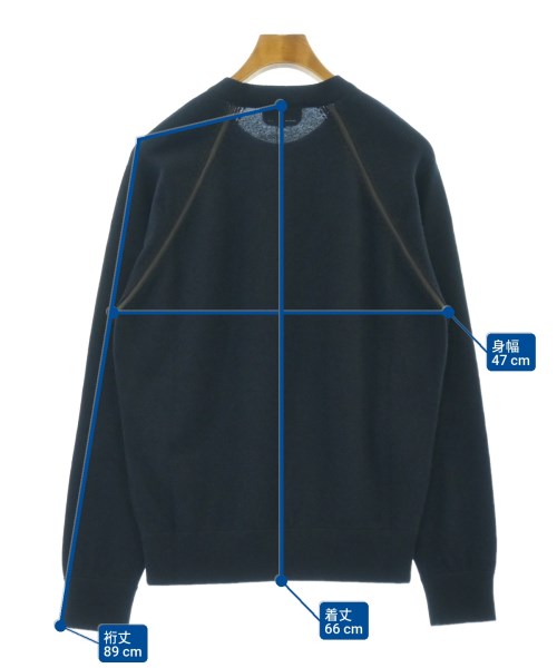 HERMES（エルメス）ニット・セーター 紺 サイズ:M メンズ/2200625354139