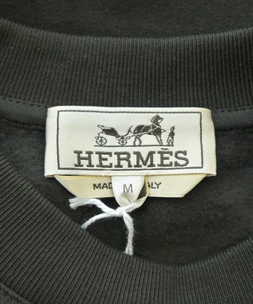 HERMES（エルメス）スウェット 茶 サイズ:M メンズ/2200625354153