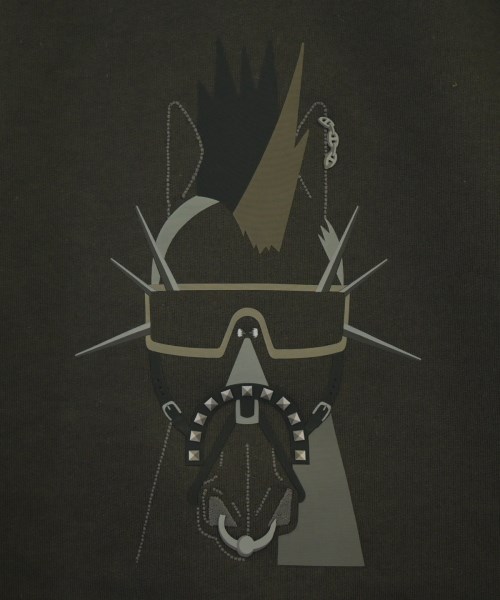 HERMES（エルメス）スウェット 茶 サイズ:M メンズ/2200625354153