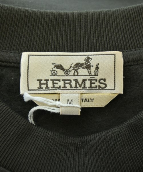 HERMES（エルメス）スウェット 茶 サイズ:M メンズ/2200625354160