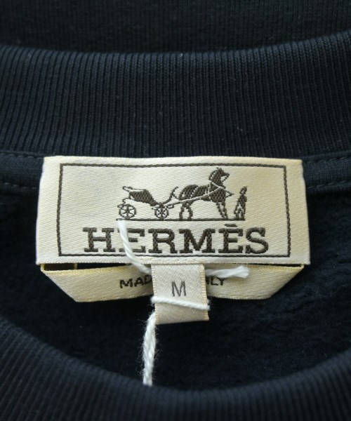 HERMES（エルメス）スウェット 紺 サイズ:M メンズ/2200625354177