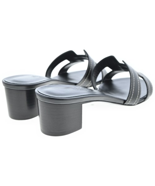 HERMES（エルメス）サンダル 黒 サイズ:EU37 1/2(24cm位) レディース/2200625701049