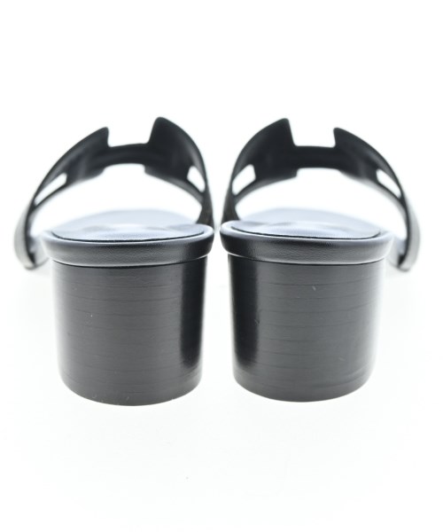 HERMES（エルメス）サンダル 黒 サイズ:EU37 1/2(24cm位) レディース/2200625701049