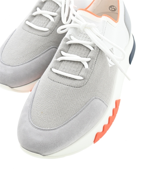 HERMES（エルメス）スニーカー グレー サイズ:EU42 1/2(27.5cm位) メンズ/2200625701056