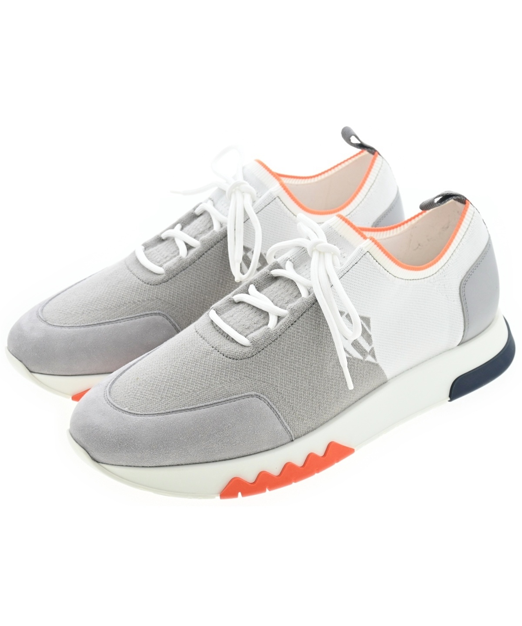 HERMES（エルメス）スニーカー グレー サイズ:EU42 1/2(27.5cm位