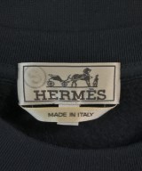 HERMES（エルメス）スウェット 黒 サイズ:L メンズ/2200625701070
