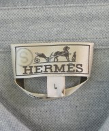 HERMES（エルメス）ポロシャツ グレー サイズ:L メンズ/2200625701087