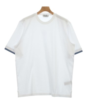 HERMES（エルメス）Tシャツ・カットソー 白 サイズ:L メンズ