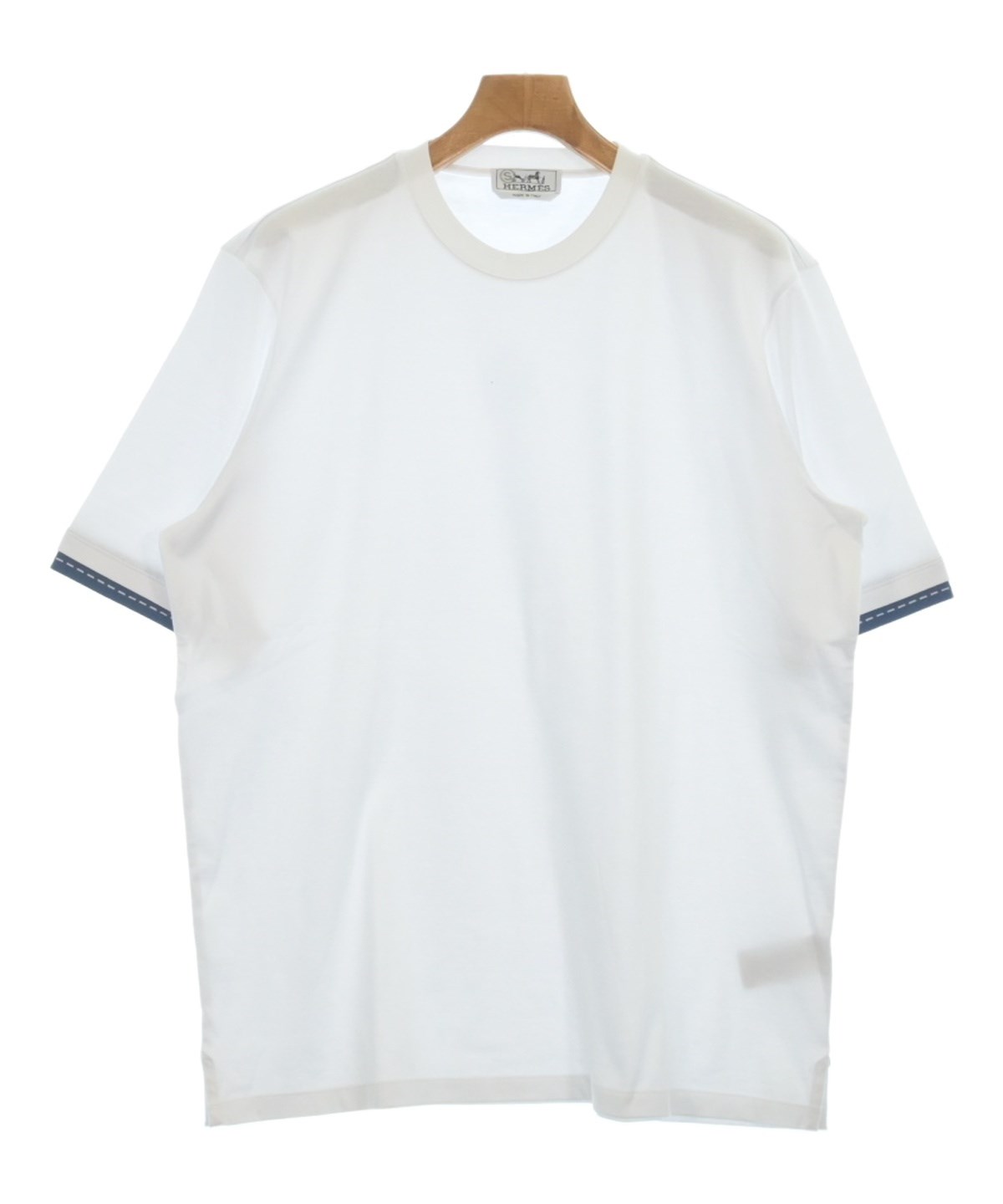HERMES（エルメス）Tシャツ・カットソー 白 サイズ:L メンズ