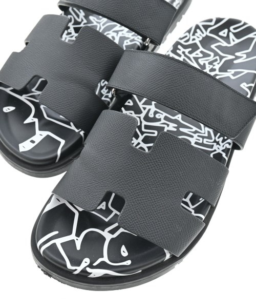 HERMES（エルメス）サンダル 黒 サイズ:-(25.5cm位) メンズ/2200622948195