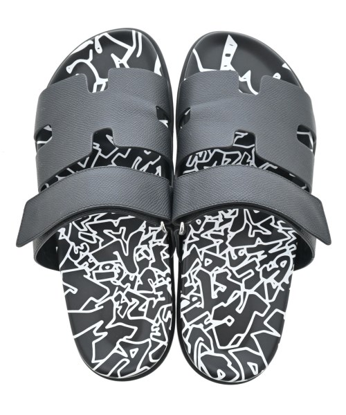 HERMES（エルメス）サンダル 黒 サイズ:-(25.5cm位) メンズ/2200622948195